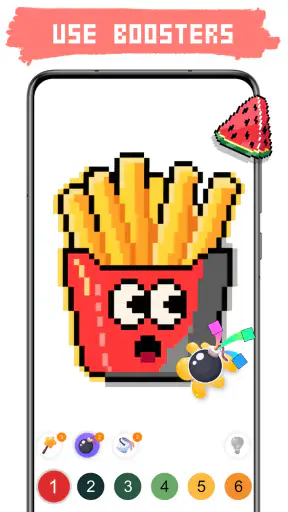 Pixel Art Games:Tô Màu Theo Số