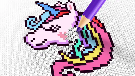 Pixel Art Games:Tô Màu Theo Số