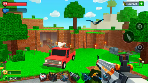 Pixel Combat: Zombies Strike
