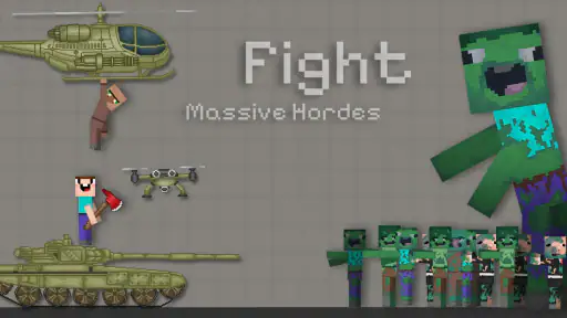 Pixel War: Block Sandbox