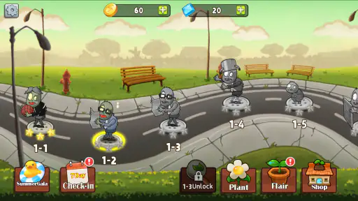 Plants Shooter Defense War