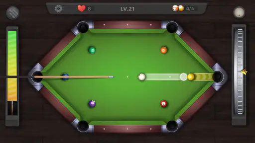 Pool Billiards 3D: bi a 8