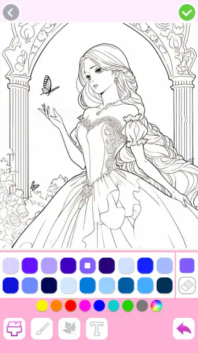 Princess Coloring: Game Tô Màu