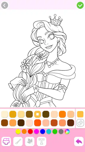 Princess Coloring: Game Tô Màu