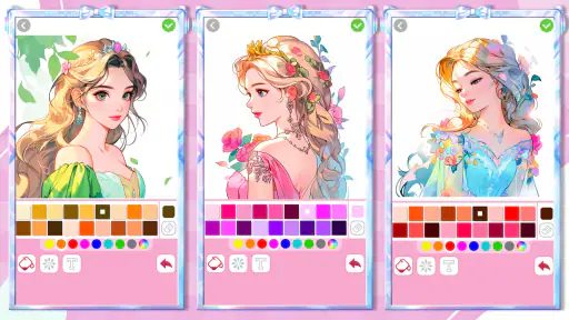 Princess Coloring: Game Tô Màu