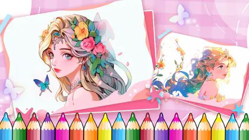 Princess Coloring: Game Tô Màu