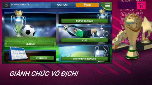 Pro 11 - Football Manager Game