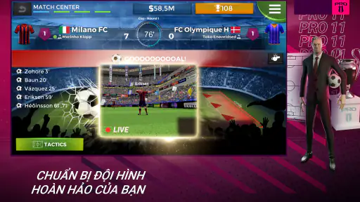 Pro 11 - Football Manager Game