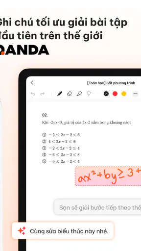 QANDA: AI giải bài & Ghi chú