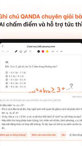 QANDA: AI giải bài & Ghi chú
