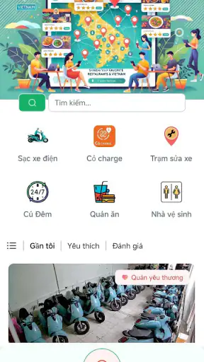 Quán quen gần đây