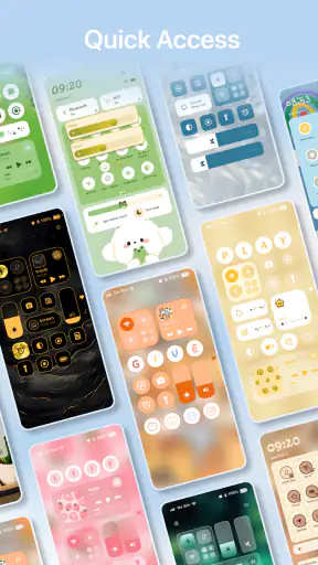 Quick Control Widgets, Themes