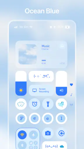 Quick Control Widgets, Themes