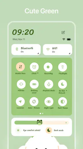 Quick Control Widgets, Themes
