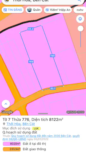 Quy Hoạch Bình Dương