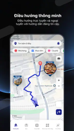 Radar Go-X: HUD, GPS, Kaarte