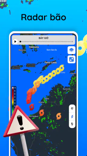 Radar thời tiết trực tiếp