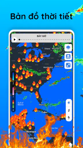 Radar thời tiết trực tiếp