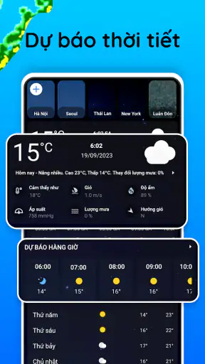 Radar thời tiết trực tiếp