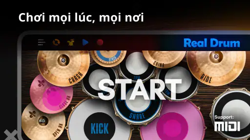 Real Drum: trống điện tử