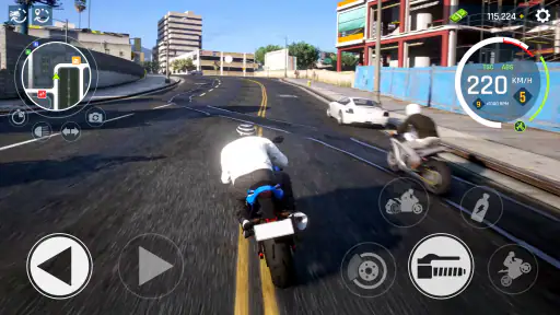 Real Moto Driving Racing World