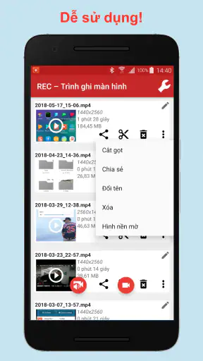 REC - Ghi video màn hình