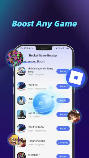 Rocket Game Booster - Zero Lag