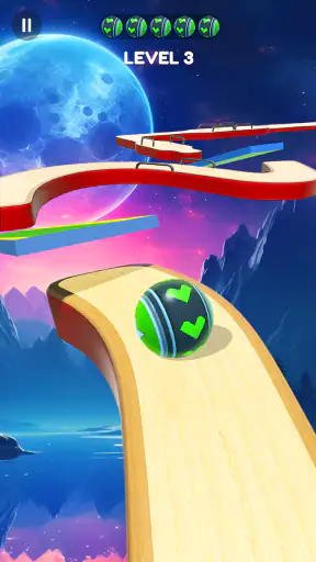 Rolling Ball Sky Adventure