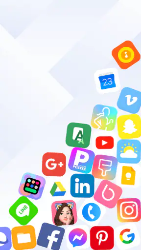 Rolling Icon: Hình Nền Động 3D