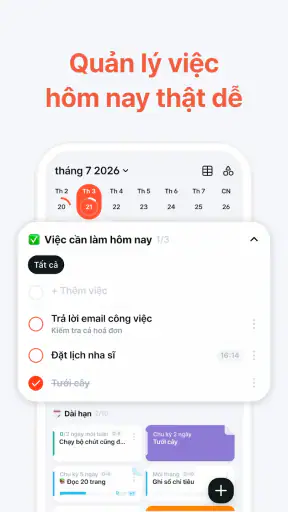 RoutineDay: Thói quen & việc