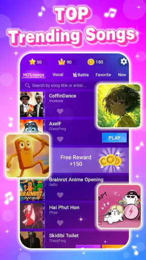 Rush Tiles: Rhythm Music Piano