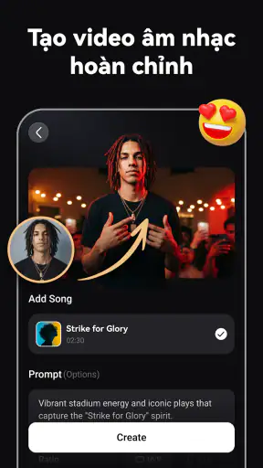 Rymo: Tạo Nhạc & Video bằng AI