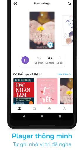 Sách Nói App - Nghe mỗi ngày