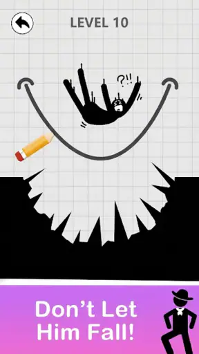 Save Stickman: Brain Draw Line