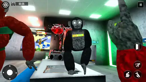Scary Baboon Horror Escape