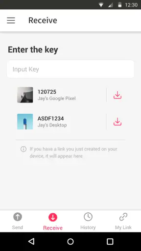 Send Anywhere (Truyền Tập tin)