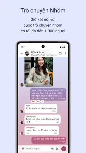 Signal - Giao tiếp riêng tư