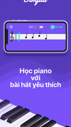 Simpia - Ứng dụng tự học Piano