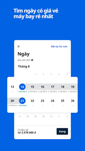 Skyscanner Chuyến bay