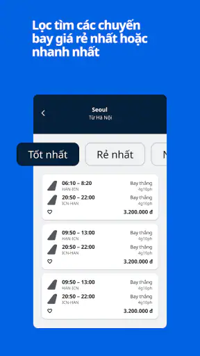 Skyscanner Chuyến bay