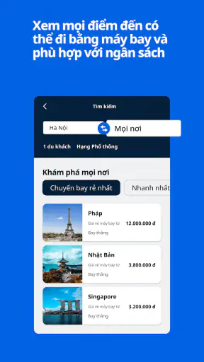 Skyscanner Chuyến bay