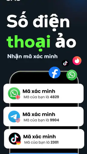 Số Điện Thoại Ảo SMS - SmsCode