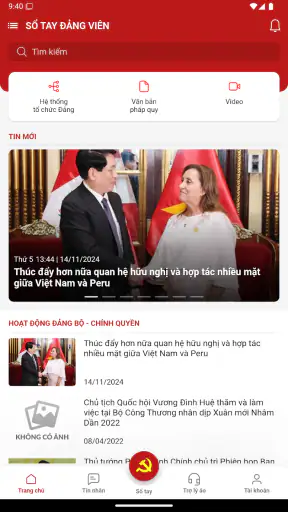 Sổ tay Đảng viên Điện Biên