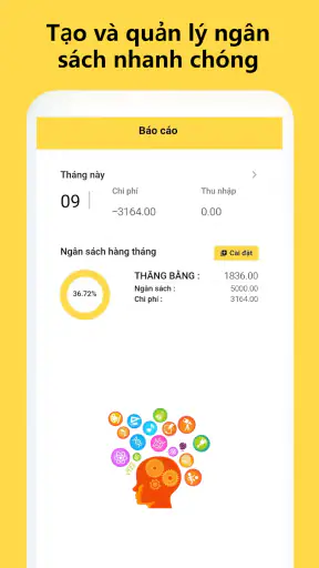 Sổ thu chi : Quản lý chi tiêu