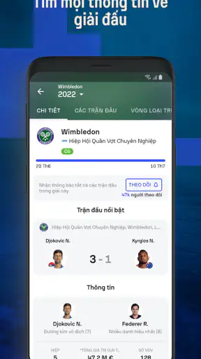 Sofascore: Kết quả trực tiếp
