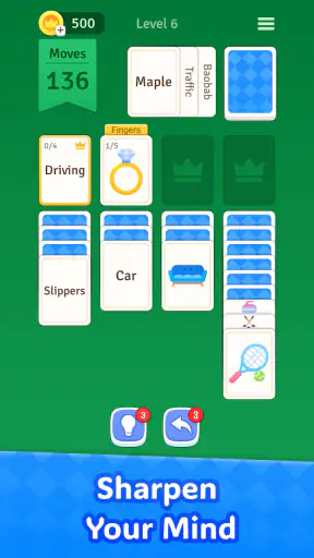 Solitaire Associations Journey