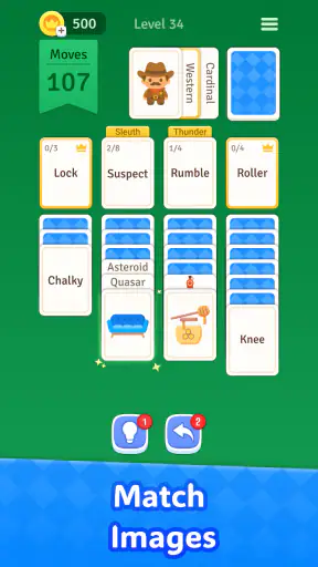 Solitaire Associations Journey