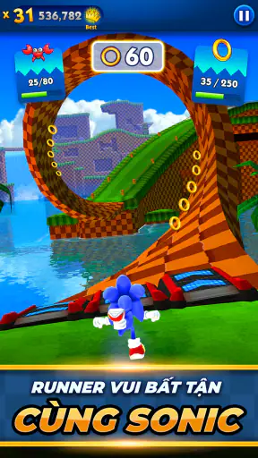 Sonic Dash Run