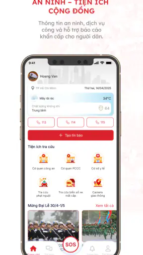 SOS An ninh trật tự - CATP HCM