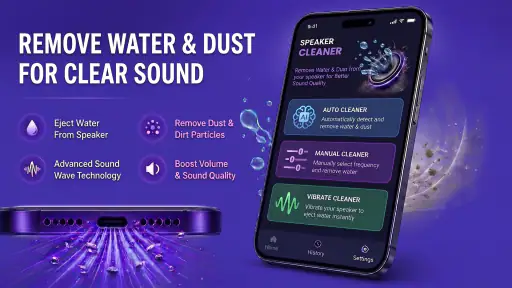 Speaker Cleaner: Eject Water